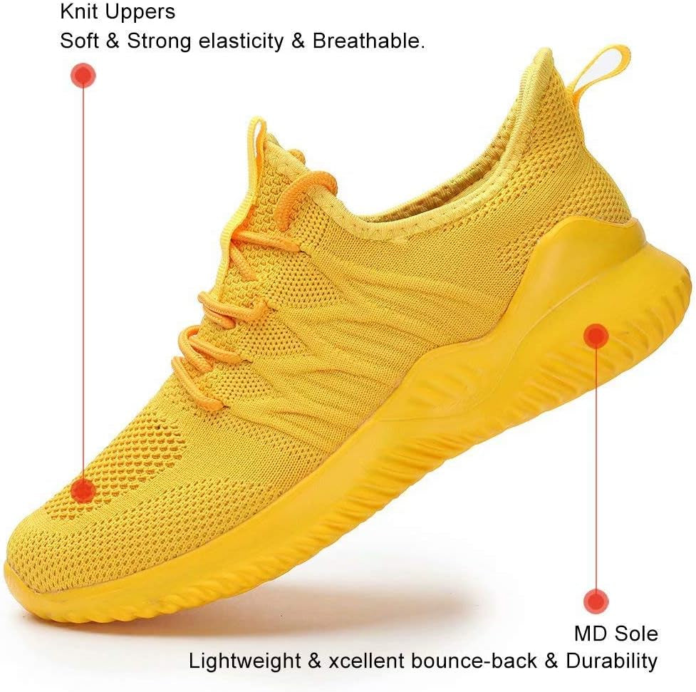 Womens Ladies Walking Running Shoes Slip on Lightweight Casual Tennis Sneakers Clothes Shoes