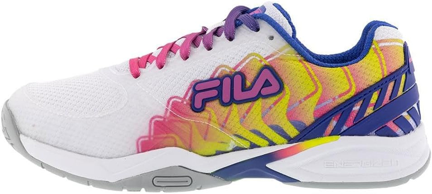 Volley Zone Pickleball Shoes Women (Wht/Kopk/Mblu)