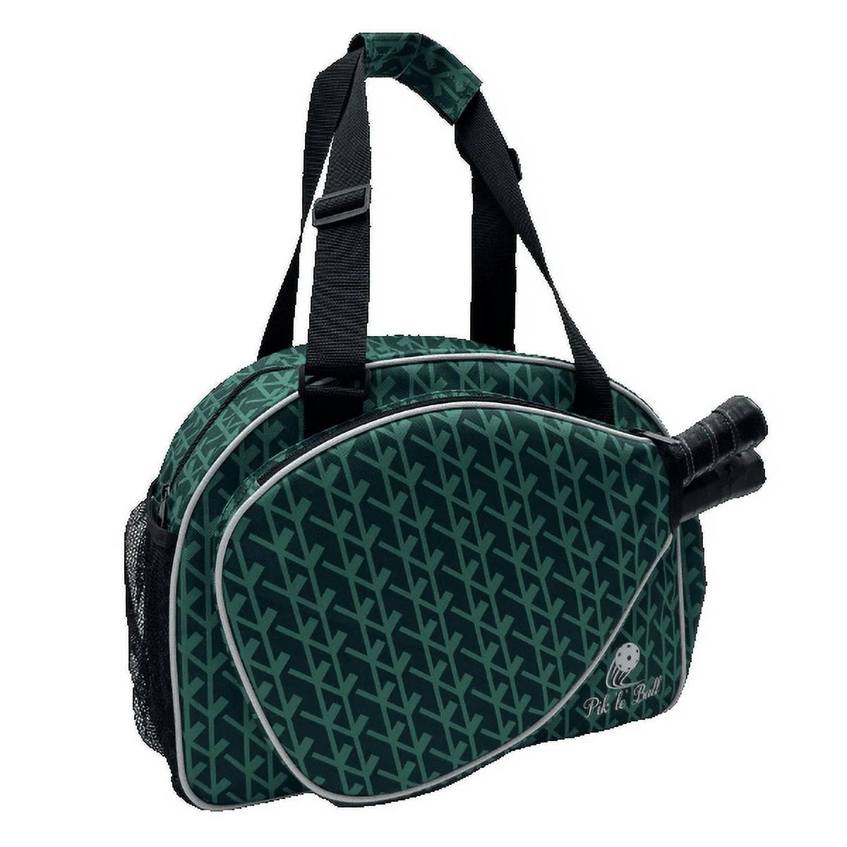 Pik’Le’Ball Women’S Premium Pickleball Bag. the Original Pickleball Tote. Water Bottle Holder, Racquet/Paddle Case, Fits More than 2 Paddles. Athletic Bag, Sling Bag (Classy Green)