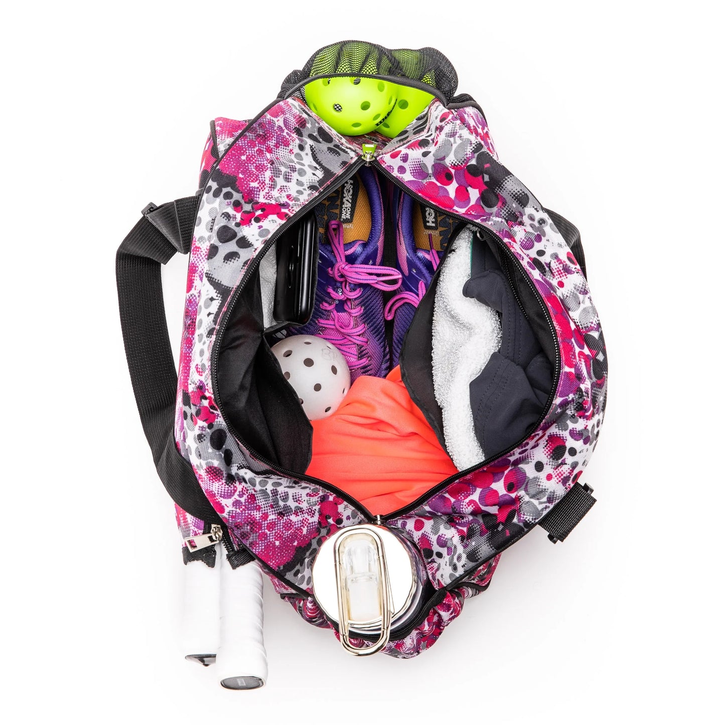 Women’S Pickleball Bag, Polyester Pink