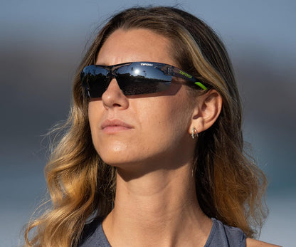 Track Sport Men & Women Sunglasses - Ideal for Baseball, Golf, Pickleball, Running and Tennis - Unisex Glasses