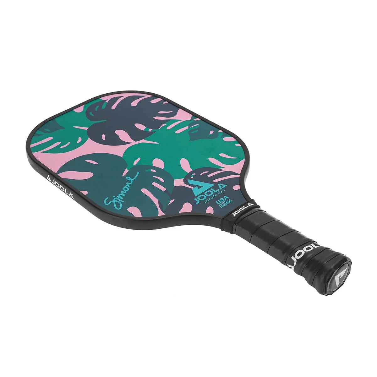 Journey Monstera Pickleball Paddle, Fiberglass, Green