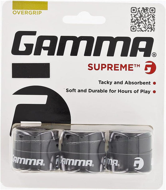 Sports Supreme OG, Tennis Overgrip, Pickleball, Squash, Badminton, and Racquetball Racquets, Grip for Hunting, Hockey, Baseball, Multiple Colors and Sizes, Versatile