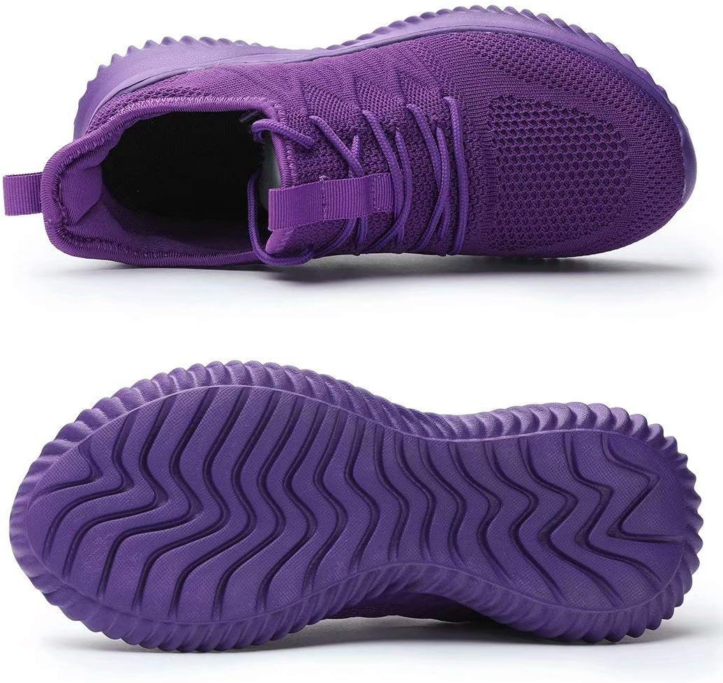 Womens Ladies Walking Running Shoes Slip on Lightweight Casual Tennis Sneakers Clothes Shoes