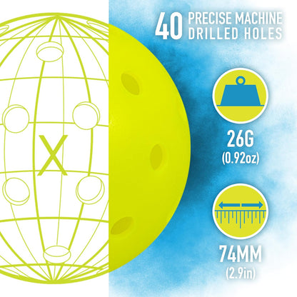 Franklin Sports X-40 Outdoor Pickleballs