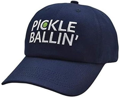 Pickleball Hat - Pickleball Gifts - Pickleball Accessories - Pickle Ball Hats for Men and Women Navy